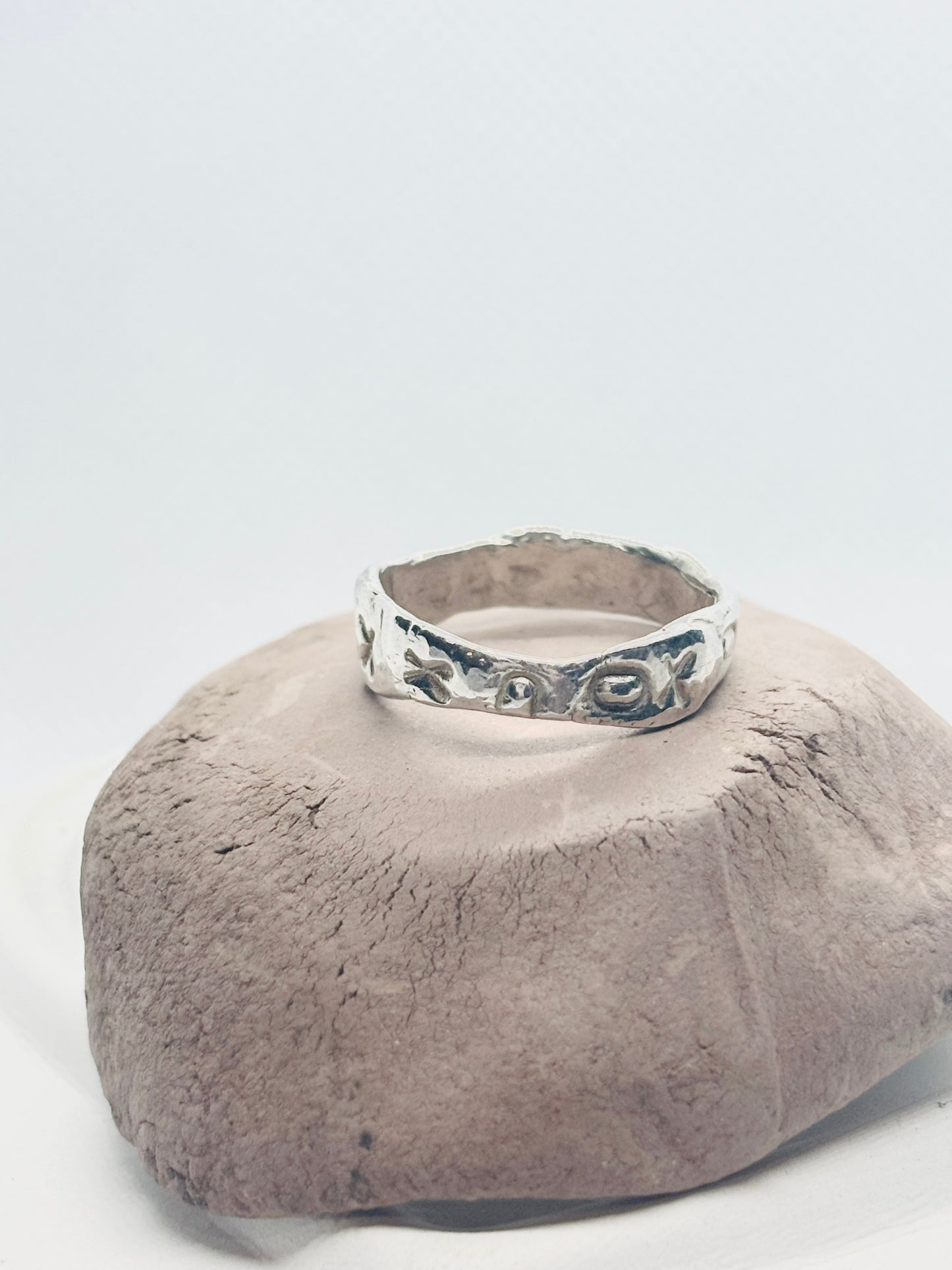 Handmade Fine Silver Ring