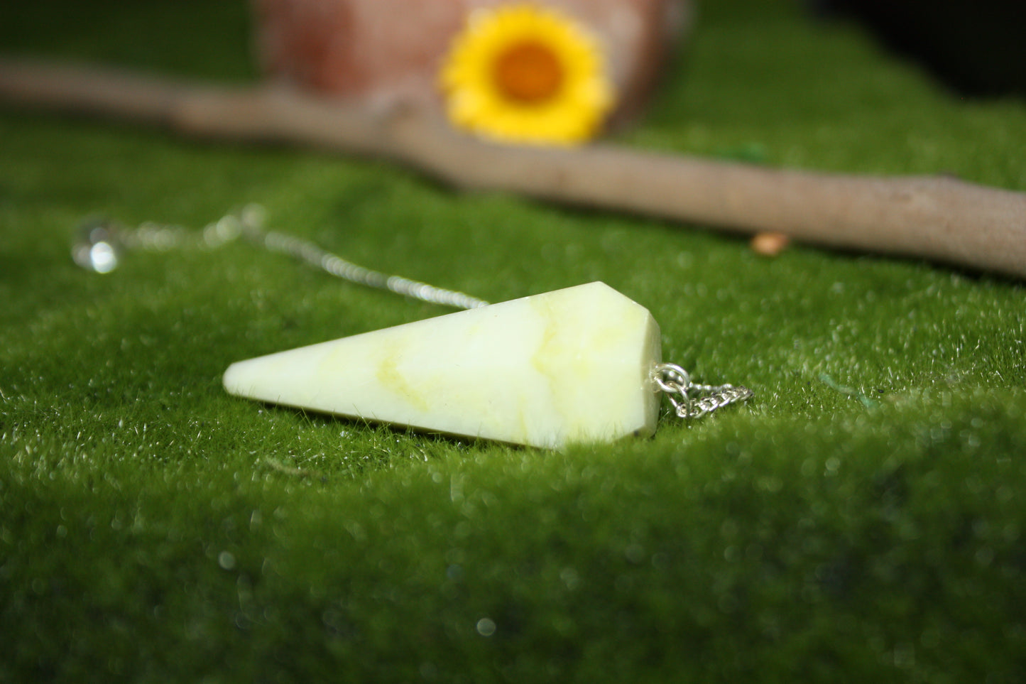 Serpentine Pendulum with Velvet Pouch kraftymother.com