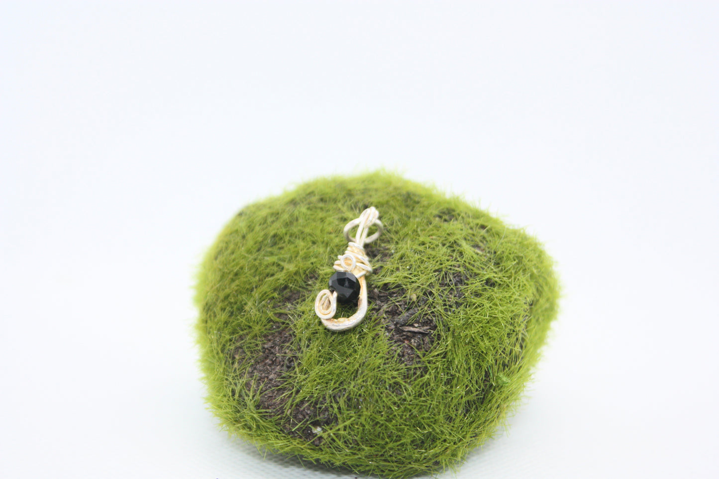 Handmade Fine Silver Pendant "Abstract" Kraftymother.com