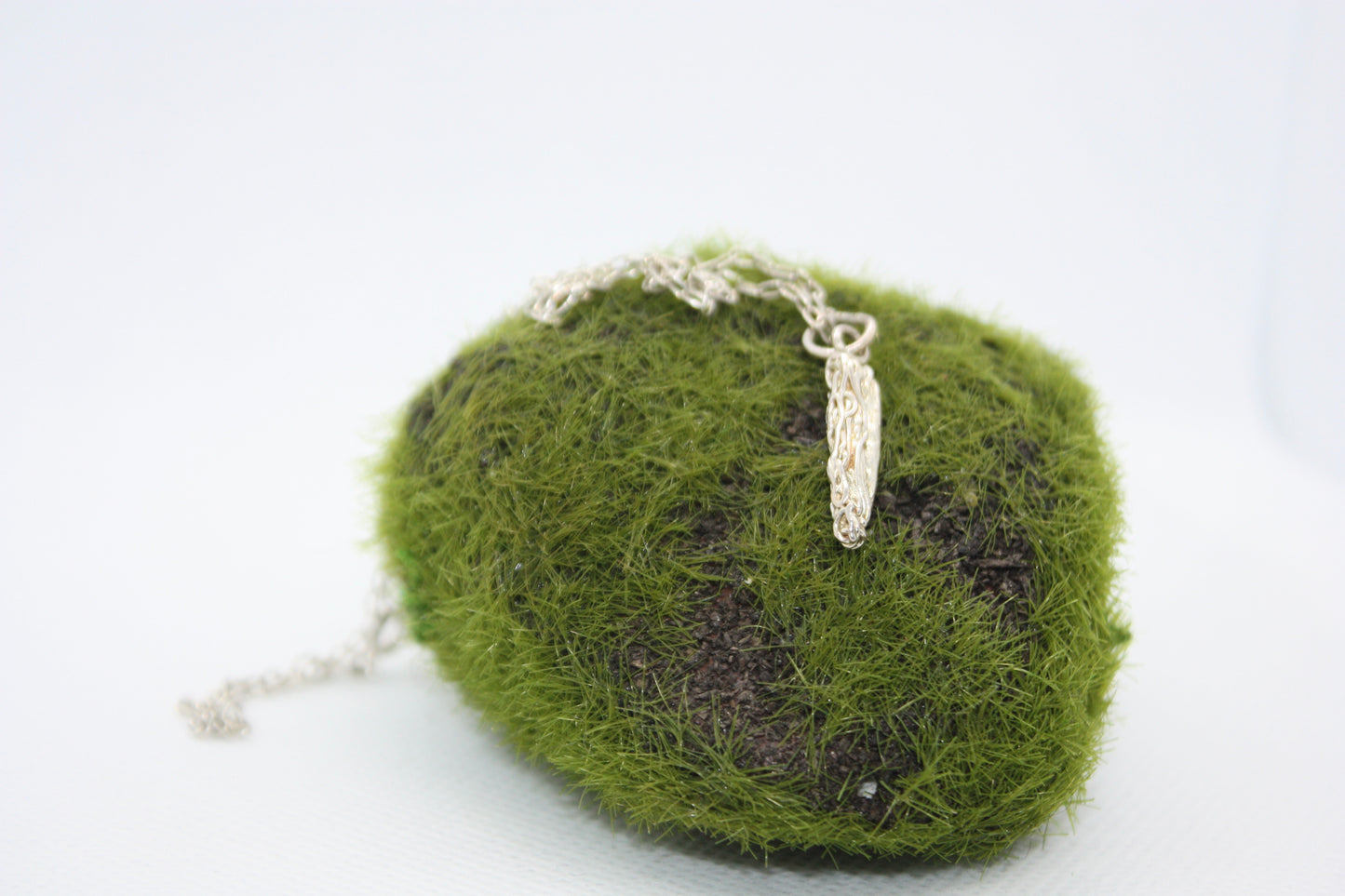 Handmade Fine Silver Pendant - kraftymother.com