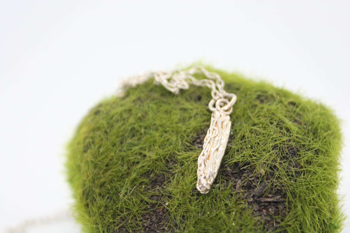 Handmade Fine Silver Pendant - kraftymother.com
