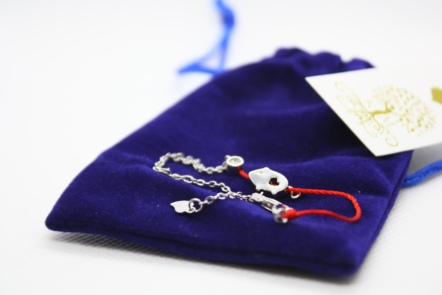 Pig Bracelet 925 Sterling Silver