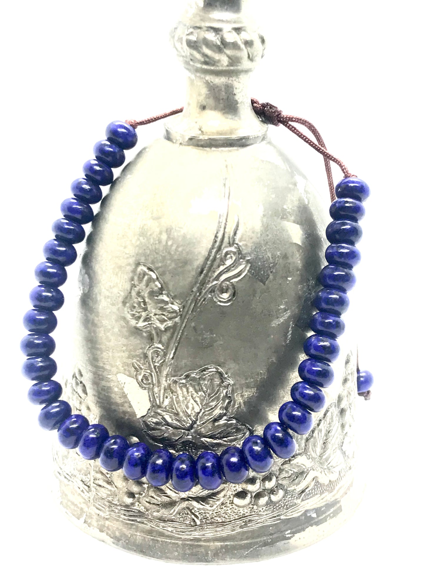 Lapiz Lazuli Mens or Woman's Bracelet 4-6mm beads