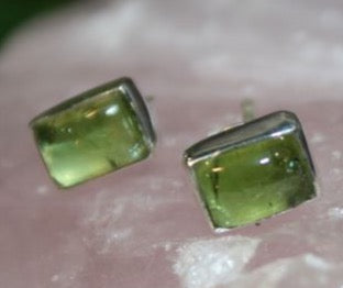 Peridot Sterling Silver Earrings
