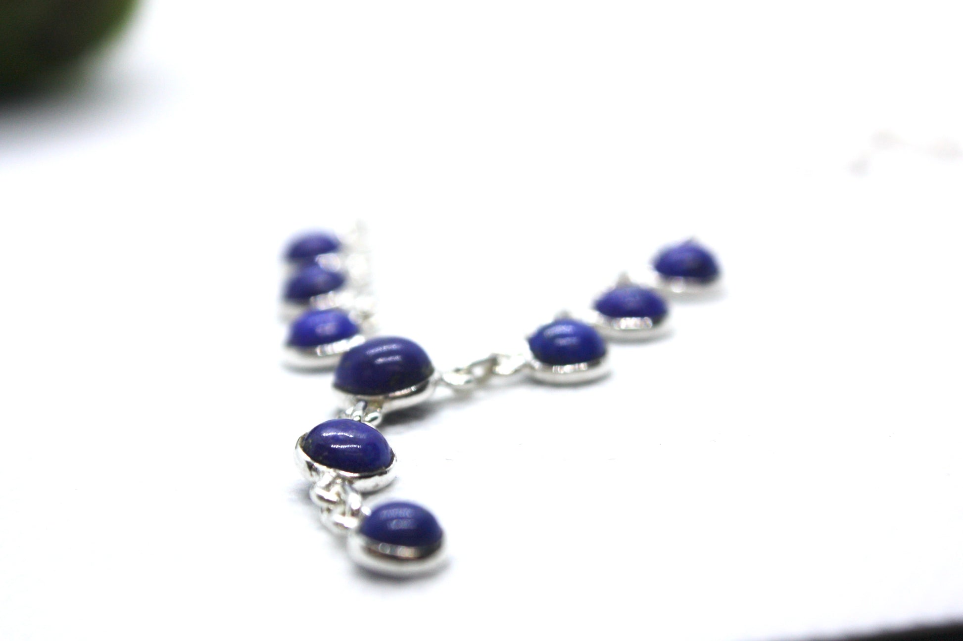 Lapis Lazuli Petite Sterling Silver Necklace kraftymother.com