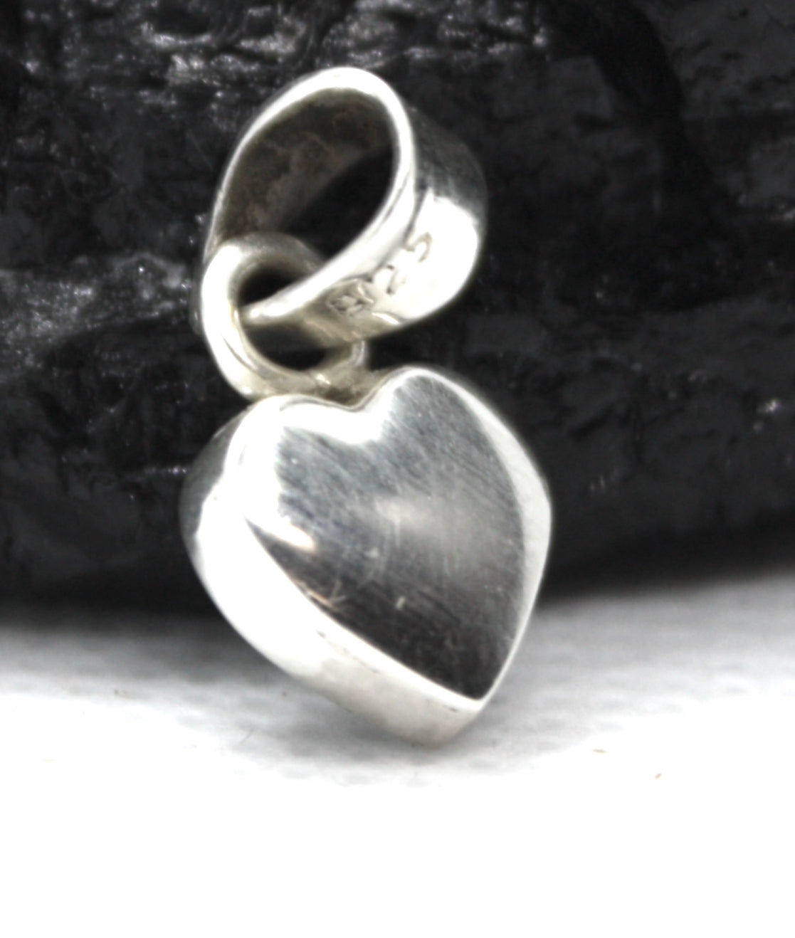 Sterling Silver Small Heart Pendant kraftymother.com