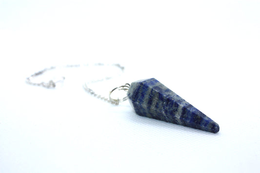 Lapiz Lazuli Pendulum with Velvet Pouch